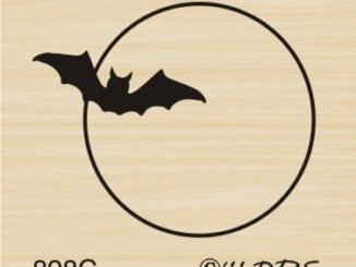 Bat Rubber Stamps