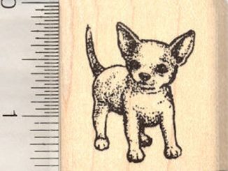 Chihuahua Rubber Stamps